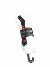 Spyder Socks 5 Pairs Low Cut MEN'S COLOR WHITE STYLE 43YR307816TA-WHT Size 6-12