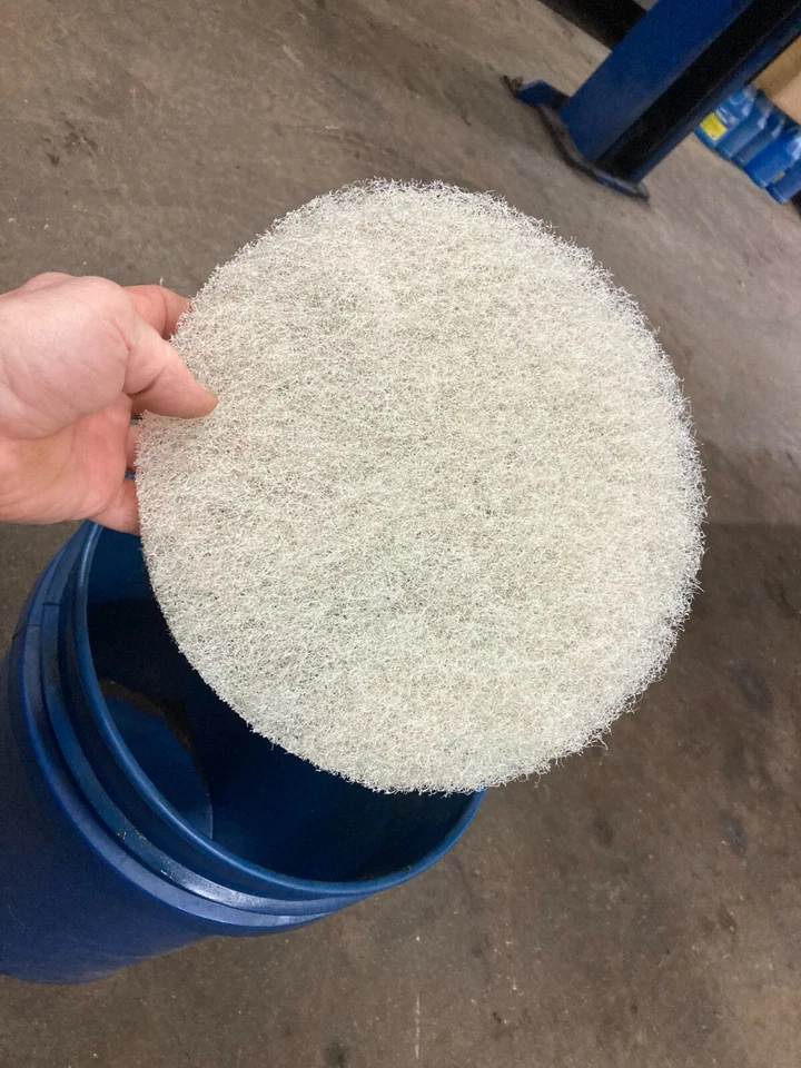 Alfombrillas para salpicaduras de aceite almohadillas filtros de aceite estera de drenaje prefiltro de aceite de cintura Foto 2 de 4