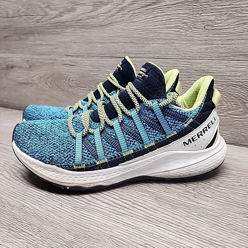 Worn Twice Merrell Bravada Edge Running Shoes Teal & Green Women’s Sz 8 J135588 - Picture 2 of 10