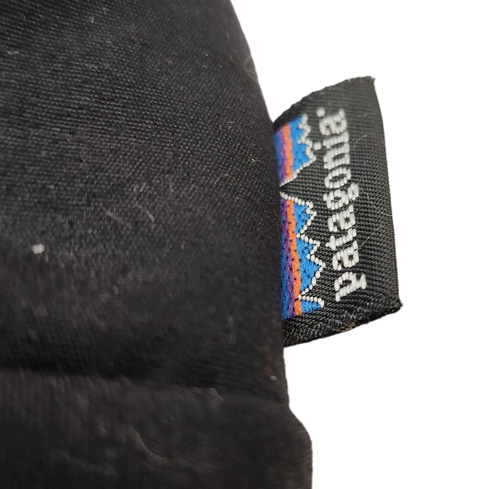 Guantes forrados de vellón Patagonia vintage para hombre esquí snowboard nailon cordón ceñido Foto 2 de 4