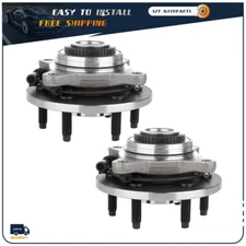2 X Front Wheel Bearing Hub Fits Ford F-150 2004-2005 4WD, AWD 6 Stud 6-Lug