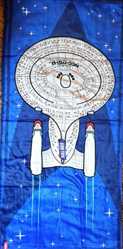 ¡HALLAZGO DE ALMACÉN! Colección de toallas de playa/baño de Star Trek: tu elección de 3 - Imagen 3 de 4