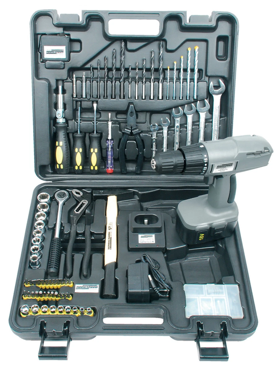 Coffret à Outils 163 Pièces MANNESMANN M29087 - Neuf Sous Blister