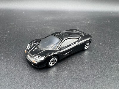 Hot Wheels McLaren F1 Black 5Sp 2022 Factory Fresh 4/10 #107 Great Loose!