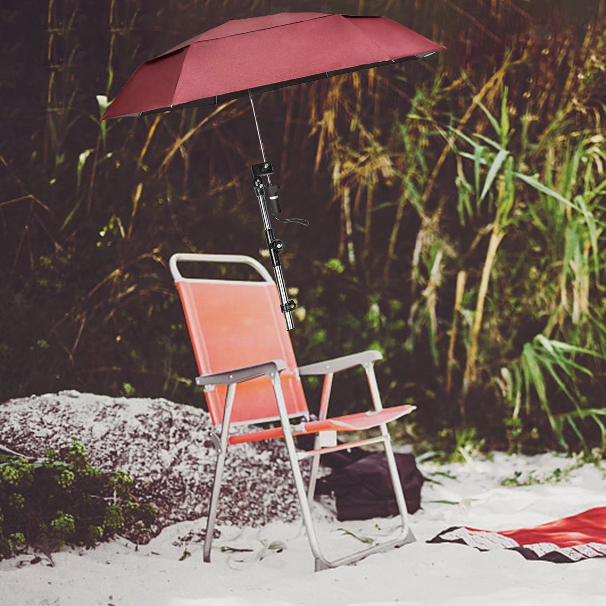 Umbrella that on sale clips on chair