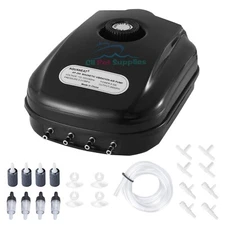 Aquarium Air Pump for 300 gal Fish Tank, Powerful Hydroponic Aerator Pump