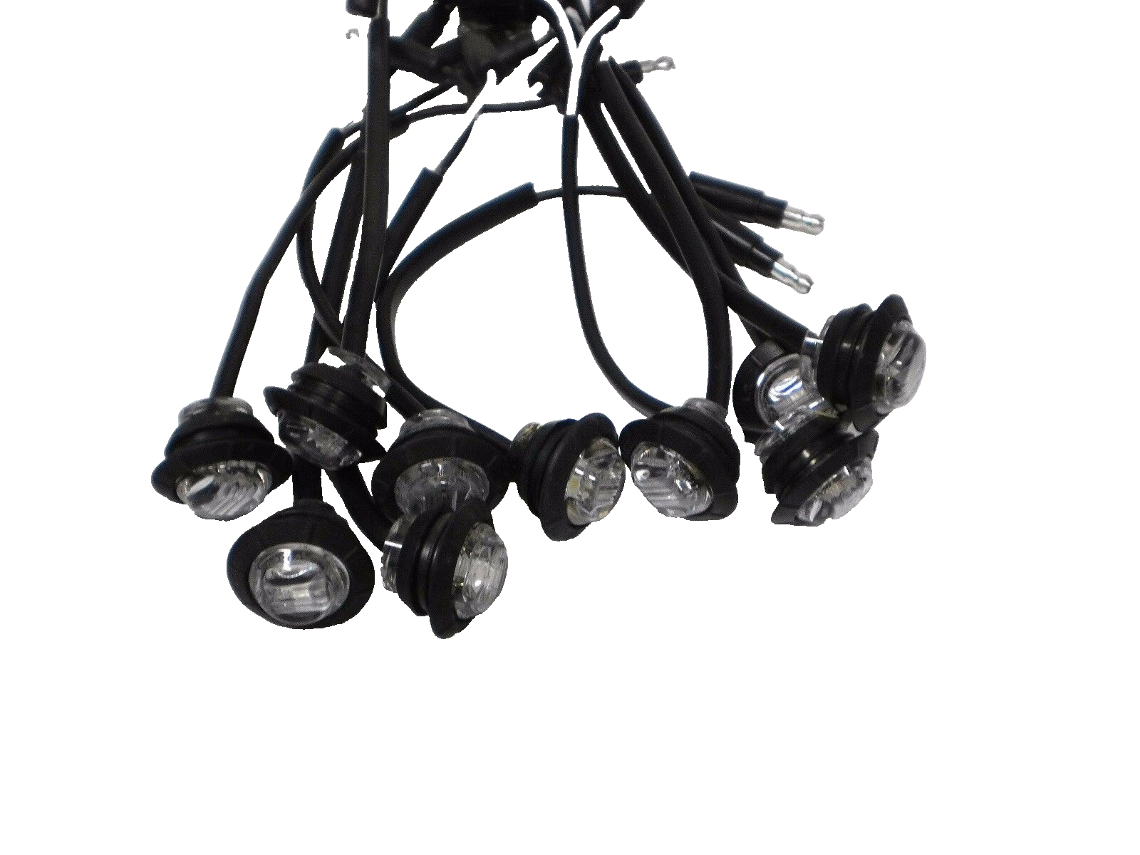 10 X 3/4 Maxxima (FIVE 5) Amber Clear (FIVE 5) RED Clear LED Marker Li – Need A Trailer Part - Foto 10