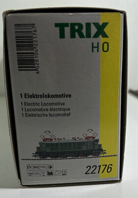 Locomotive électrique Trix 22176 BR 117 DB - Édition Limitée - MFX Son - 2 Rails - Époque IV