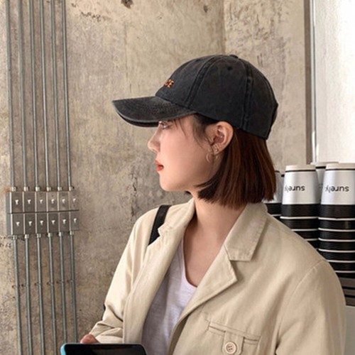 Sun-proof Sunshade Hat Washed Cotton Dad Hats New Baseball Cap Men Women - Picture 7 of 17