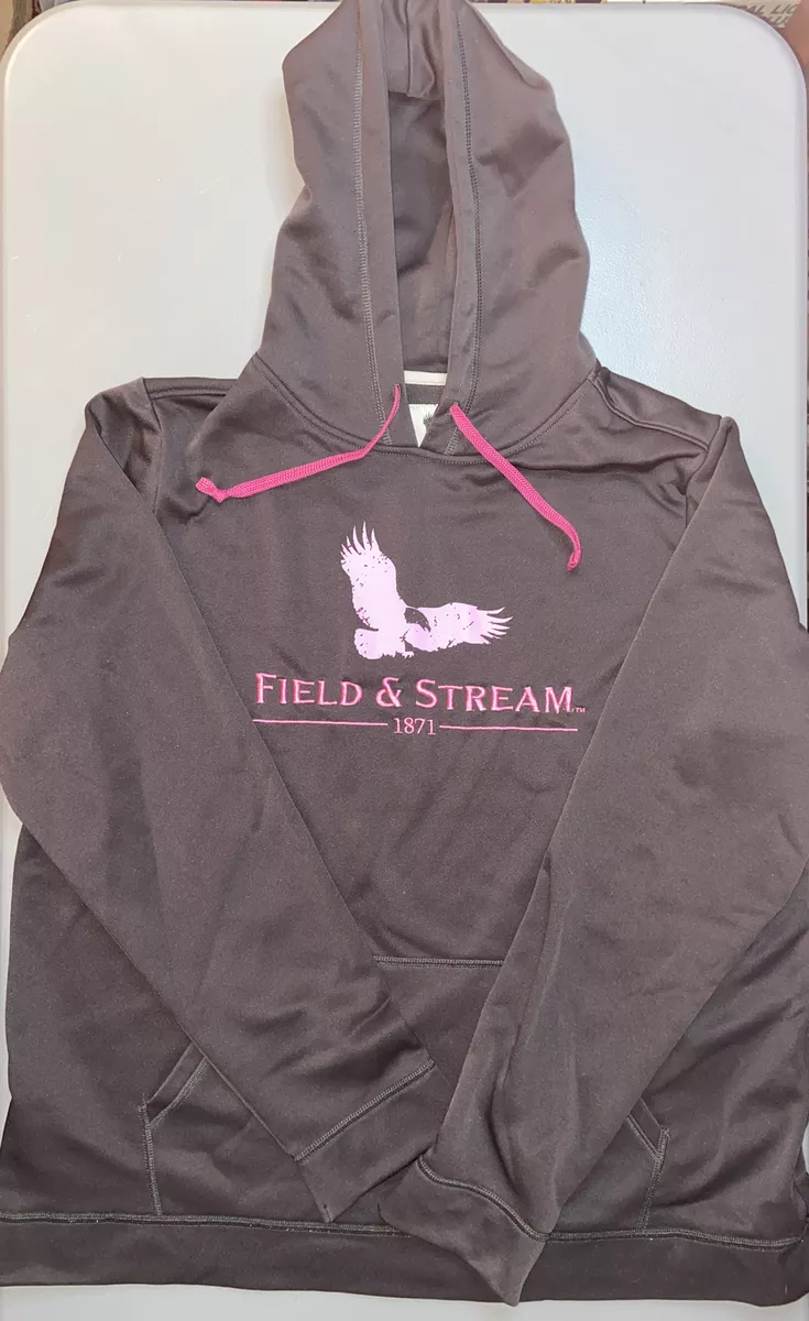 Field And Stream Hoodie Womens Extra Large Gray Pullover