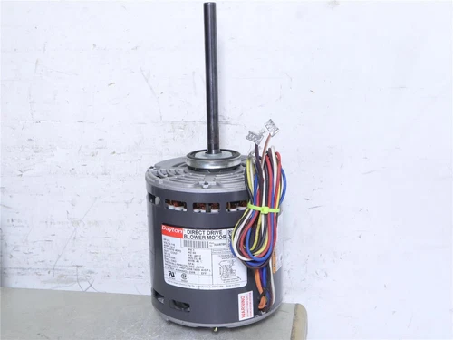 DAYTON 3LU87BH Direct Drive Blower Motor 3/4HP 115V 1075RPM 4SPD K55HXKDJ-2308