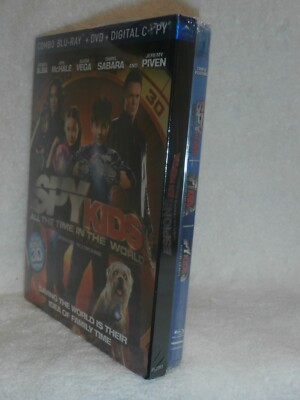 Spy Kids 1 2 3 4 Complete Collection (Blu-ray, 2016, 5-Disc