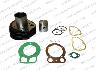 Fits For Royal Enfield 350cc High Compression Cylinder Barrel Piston Kit Gasket