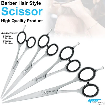 YNR Hair Cutting Scissors Shears Thinning Set Hairdressing Salon Serrated Barber