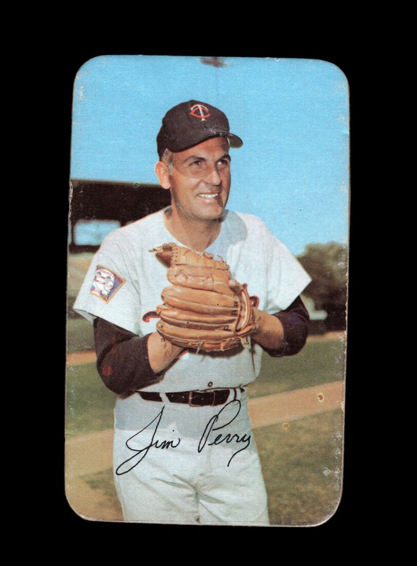 1971 Topps Super Set-Break # 24 Jim Perry EX-EXMINT *GMCARDS*