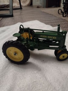 John Deere Cast Aluminum Tractor, GREEN, VINTAGE,