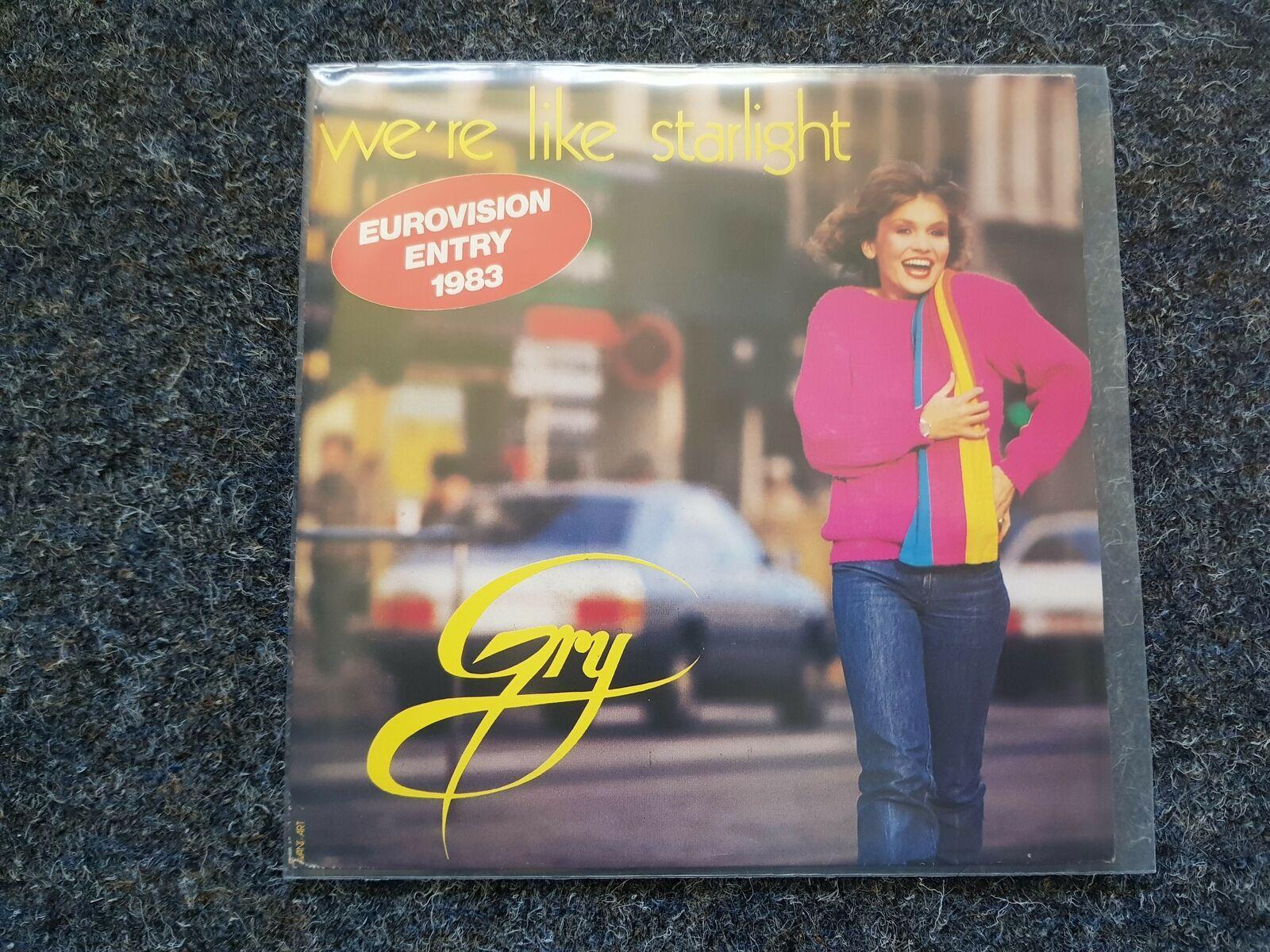 7"" Single Vinyl Gry - We're like starlight EUROVISION SONG CONTEST 1983