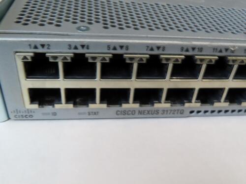 CISCO N3K-C3172TQ-10GT NEXUS 48-PORT 10G BASE-T RJ45 6-PORT QSFP+ SWITCH - Picture 2 of 5