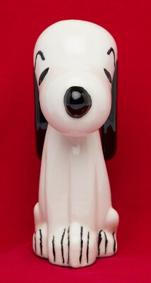 スヌーピー　イタリーバンク Vintage Hand Painted 1960s 1970s Ceramic SNOOPY peanuts EXC