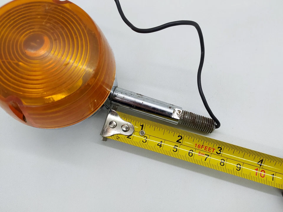 Haste longa NOS Suzuki T125 T250 T350 T500 sinal de seta - Imagem 2 de 4