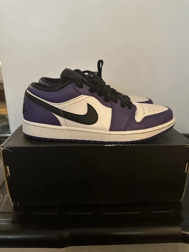 Air Jordan 1 viola basso Regno Unito taglia 8