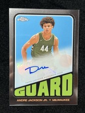 2023-24 Topps Chrome - 1972 Topps Autographs Andre Jackson #TA-AJ (AU, RC)