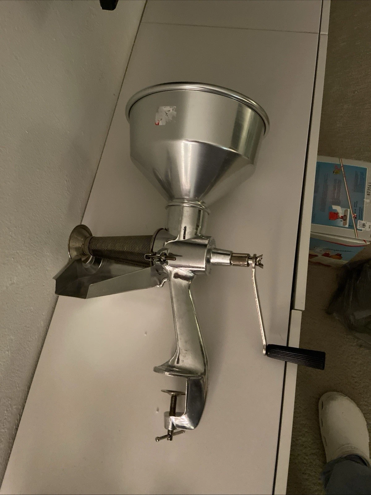 The Original All Metal Squeezo III Food Strainer by Garden Way