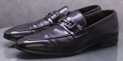 Bruno Magli Javier $395 Men's Horsebit Loafer Shoes Sz EU 11 US 12 Made In Italy