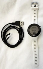 Garmin Forerunner 45s 39mm GPS Running Watch, White, 010-02156-00