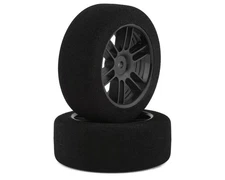 BSR Racing Drag Foam Tires (Black) (2) (26mm Wide) (25 Shore) [BXRF2625D]