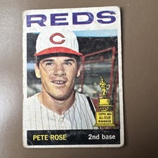 1964 Topps - Pete Rose #125 2nd Year card Great centering