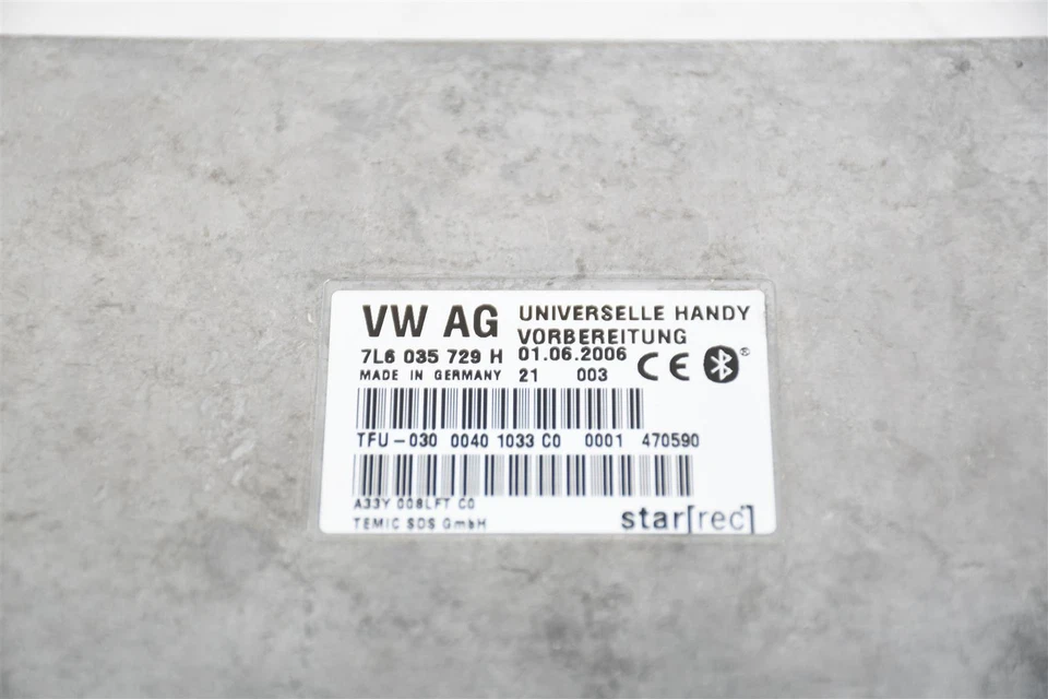 Centralina vivavoce VW Touareg 7L cellulare Bluetooth 7L6035729H - Immagine 2 di 2