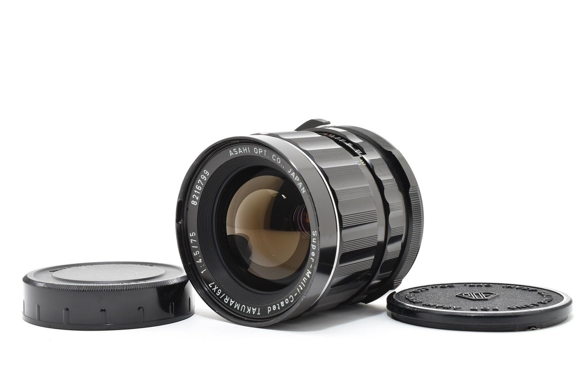 Almost MINT]Pentax SMC Takumar 6x7 75mm F4.5 MF Lens for 6x7 67