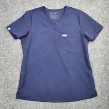 Figs Scrub Top Womens Small Catarina Technical Collection Medical Uniform Nursin