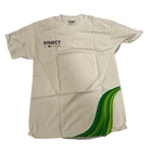 Kinect for Xbox 360 Promotional T-Shirt Adult Medium White Gaming Merch