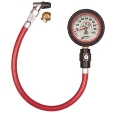 Longacre Racing 52053 Deluxe 2-1/2" 0-100 PSI GID Tire Pressure Gauge