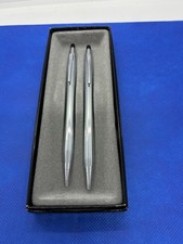 Vintage Cross Classic Century Chrome Pen/Pencil Set