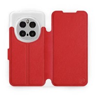 HandyhüLle FüR Honor Magic7 Pro Mobiwear Case Cover SchutzhüLle Etui HüLle Rot