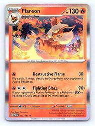 Flareon 013/131 Holo Rare Prismatic Evolutions