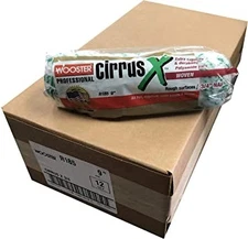 Wooster Genuine 9" Cirrus X 3/4" Nap Roller Cover 12-Pack, R185-9-12PK