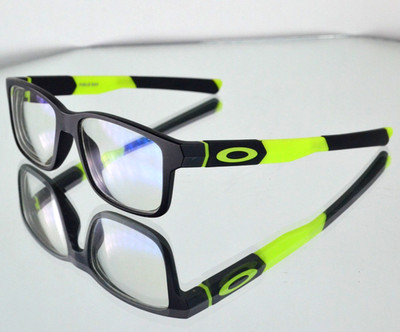 RARE Oakley ''Field Day'' Junior Kid's Eyeglasses Satin Black/Neon Green OY8007