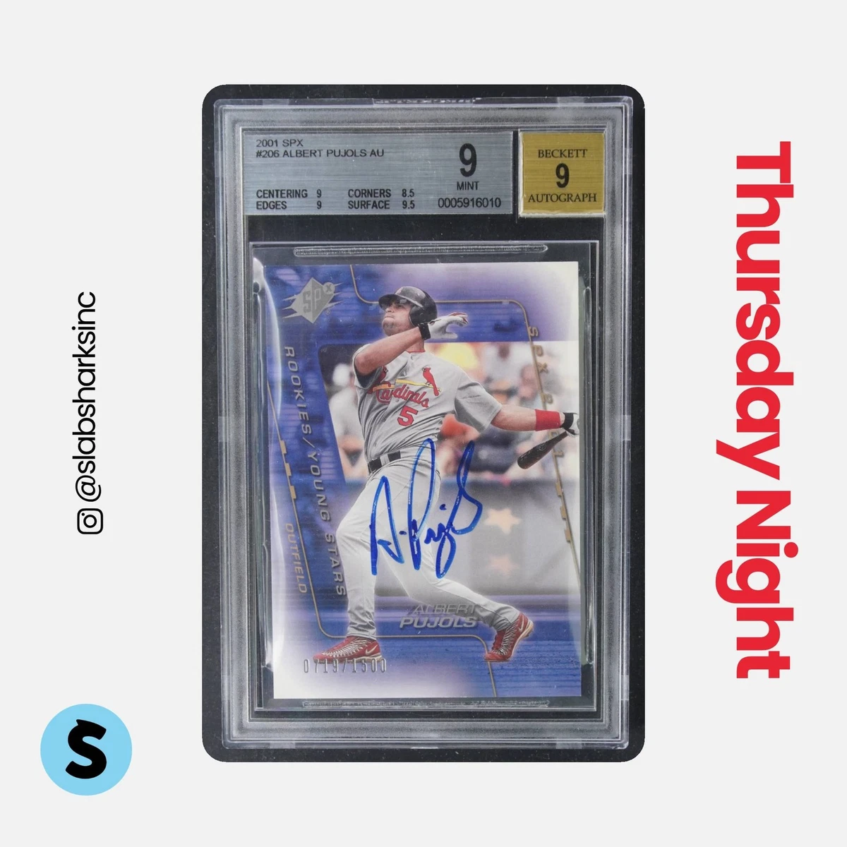 Albert Pujols Autographed Baseball Sports Trading Cards for sale
