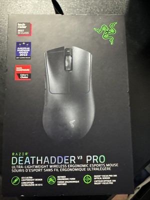 【ほぼ新品】RAZER DEATHADDER V3 PRO Razer DeathAdder V3 Pro Lightweight Wireless Gaming Mouse - Black