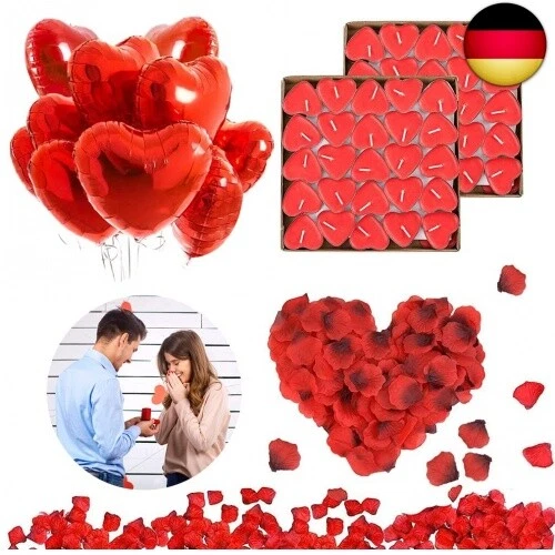 RANJIMA Romantische Deko, Hochzeit Deko Set, Heiratsantrag Deko 1000 - Bild 1 von 7
