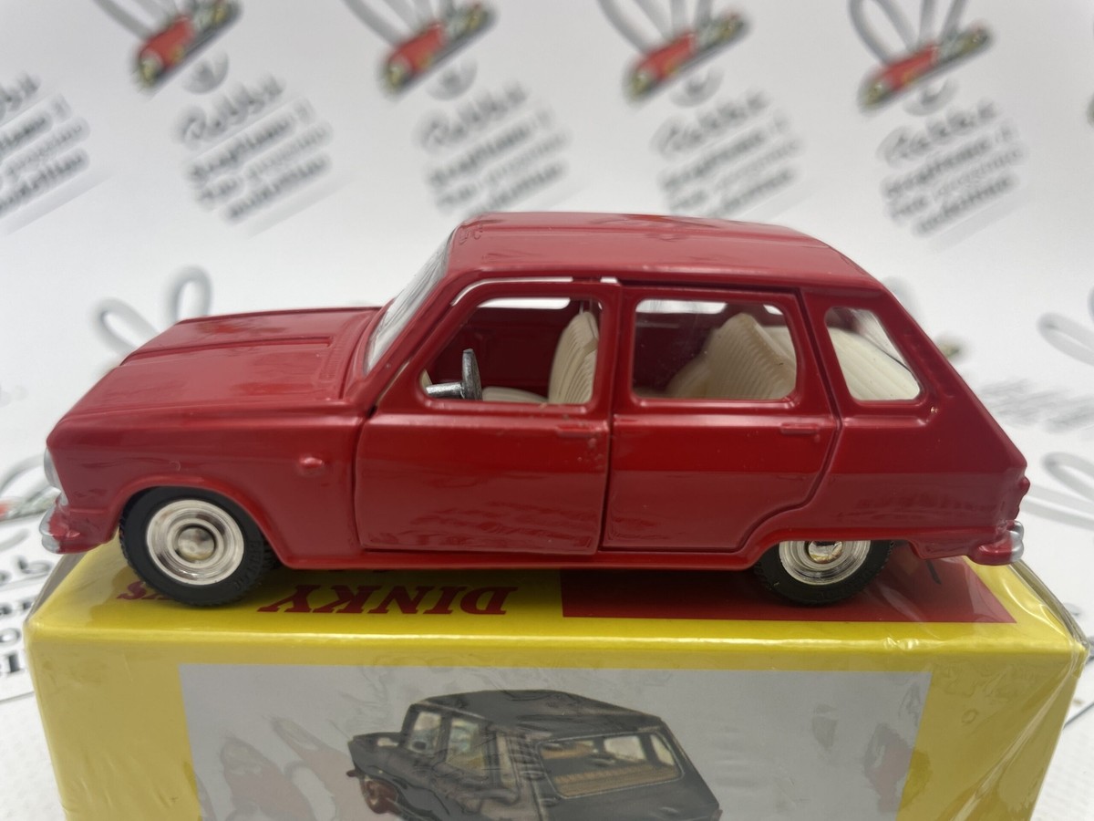 Dinky Toys Renault 6 レッド ミニカー　ディンキールノー6 Dinky 1416, Renault R6 - Free Price Guide & Review