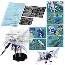 for MGSD Master Grade SD Wing Zero EW AW9 Madworks S70 Details Etch Sheets Decal