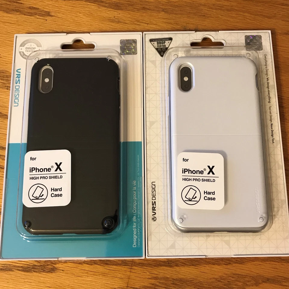 Funda delgada Apple iPhone 7 X / XS Max Galaxy S9 Note diseño VRS [escudo High Pro] Foto 4 de 4