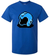 Megaman NES "Helmet" Super Nintendo T-shirt S-XXXXXL