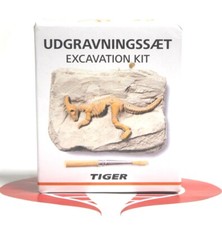 Dinosaur Excavation KIT Udgravningssaet TIGER