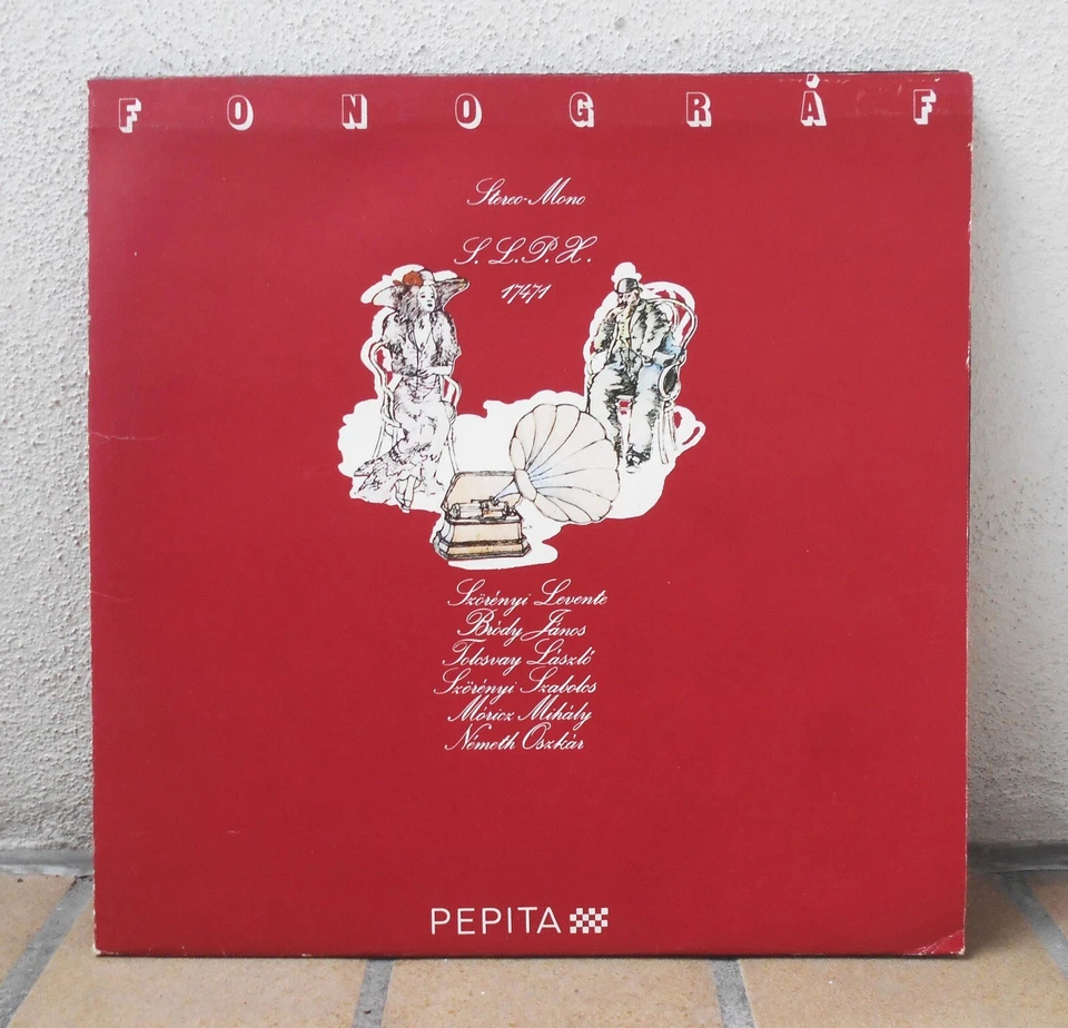 3 LPs Ungarn Prog Rock 2 x Fonograf Illes Hungary - Immagine 2 di 4